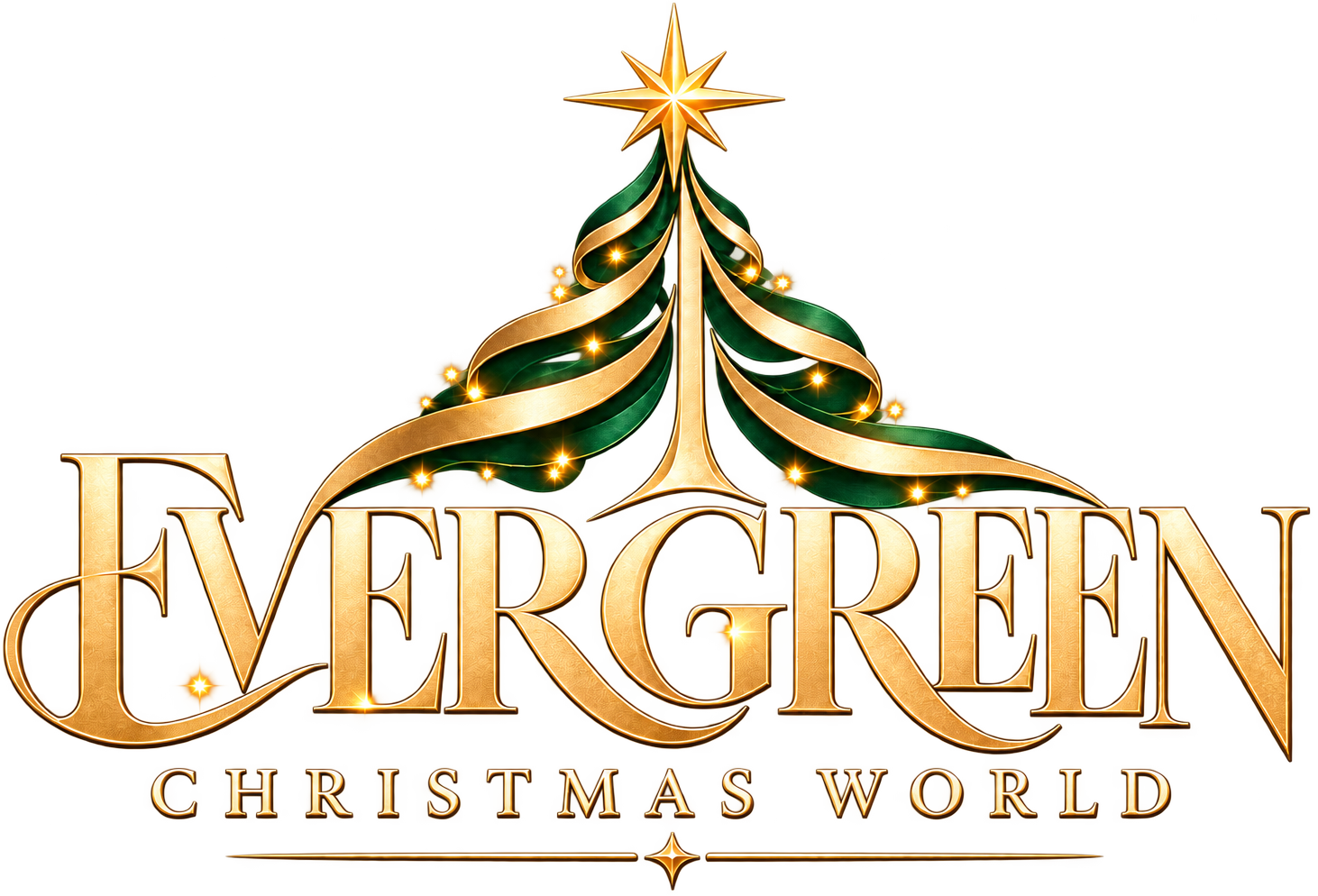Evergreen Christmas World 2026 official logo